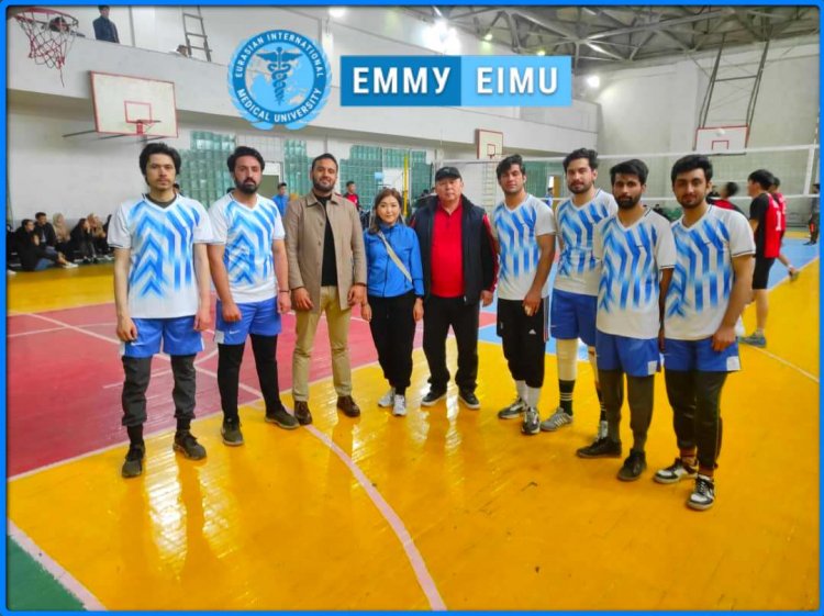 The Sport team of the Eurasian International Medical University participating at the Student Universiade 2022!!!