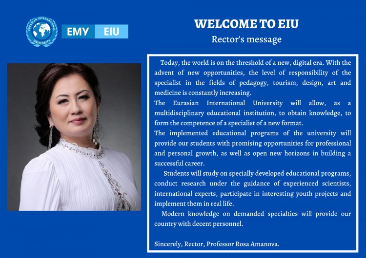 Rector's message