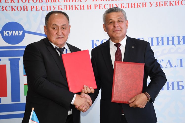 Ош шаарында «Жогорку билим берүү системасындагы интеграция, кызматташтык жана инновациялар» аттуу өзбек-кыргыз университеттеринин ректорлорунун биринчи эл аралык форуму ийгиликтүү өттү.