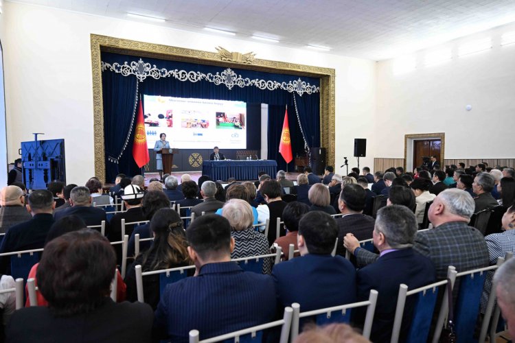 Participation of the leadership of the EIU at an extended meeting of the board of the Ministry of Education and Science of the Kyrgyz Republic